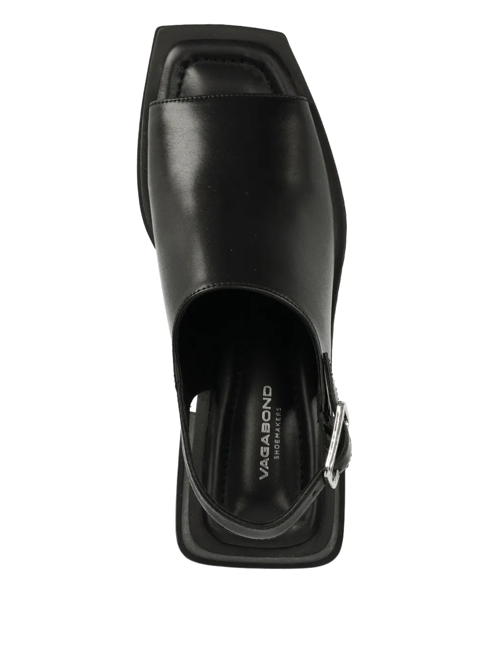 VAGABOND Pumps met plateauzool Zwart