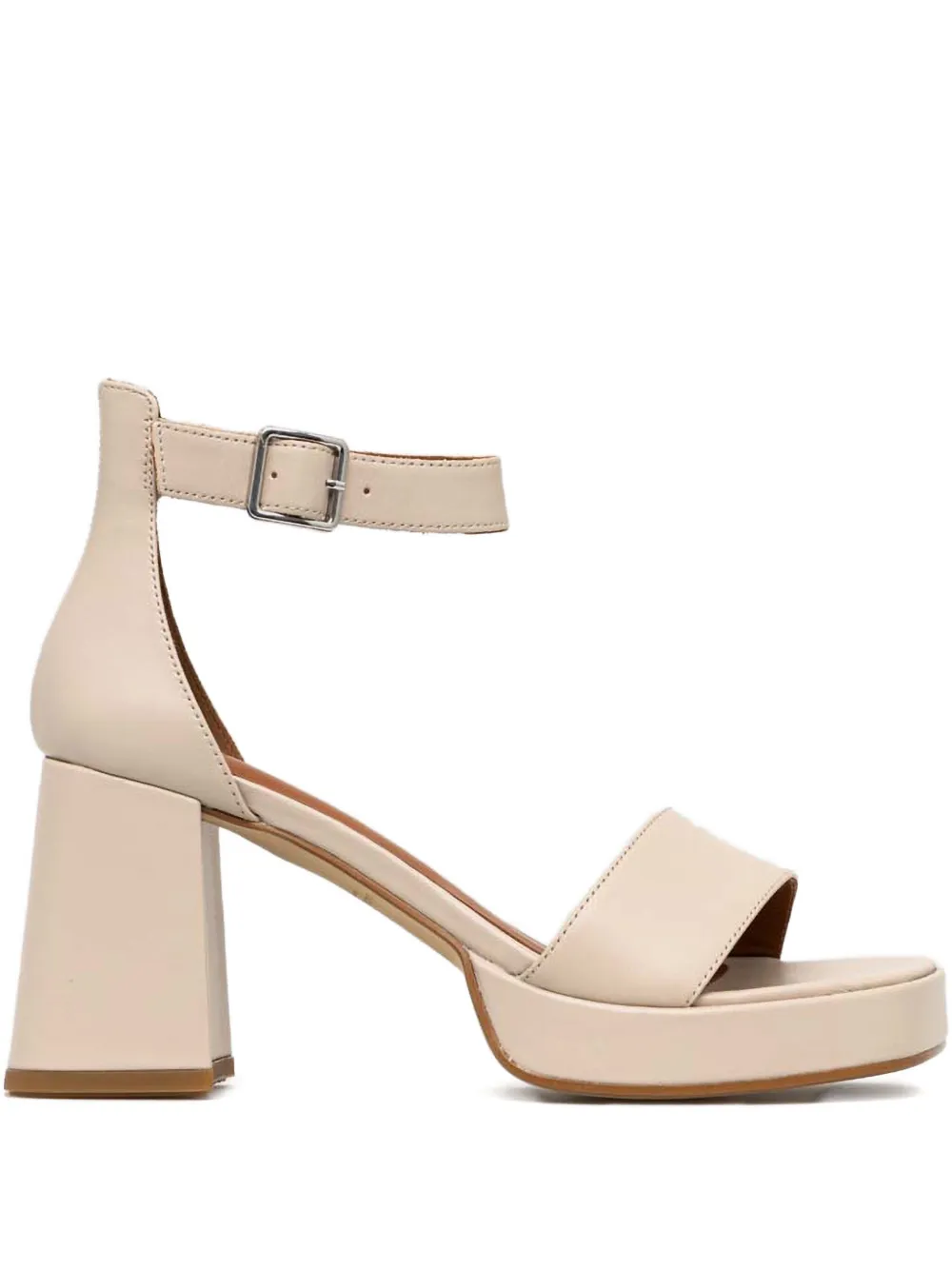 VAGABOND block-heel ankle-strap sandals | Neutrals | Image 1