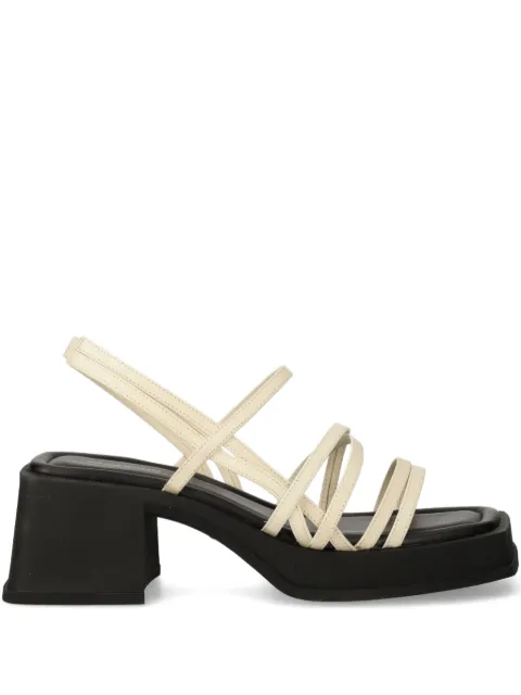 VAGABOND multi-strap block-heel pumps