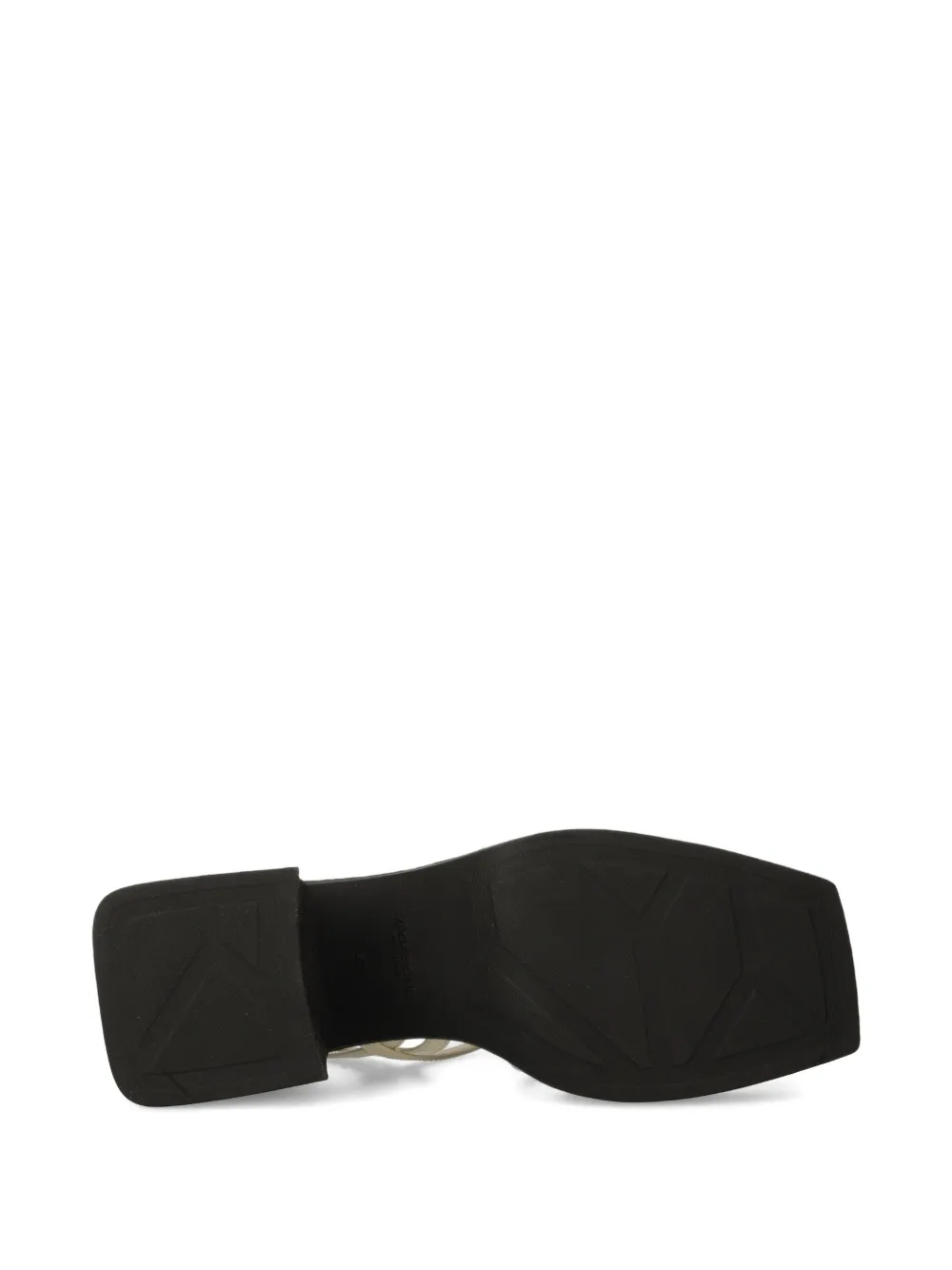 Vagabond Multi-strap Block-heel Pumps In Gold