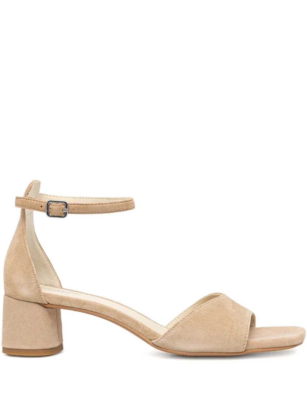 VAGABOND 45mm Piper block-heel ankle-strap sandals | Neutrals | Image 1