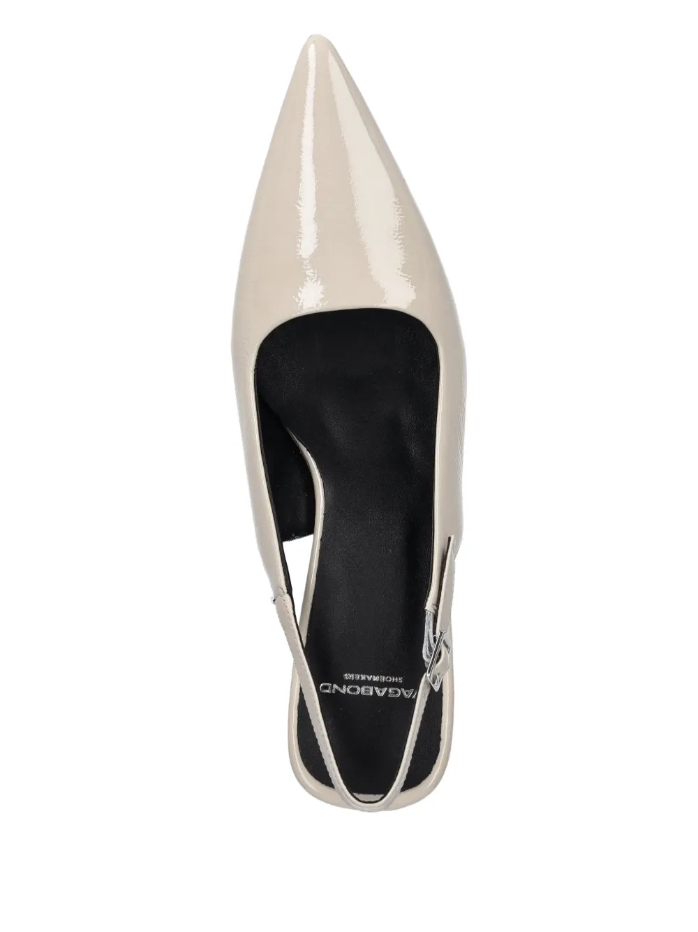 VAGABOND 47mm Lykke slingback pointed-toe pumps Neutrals