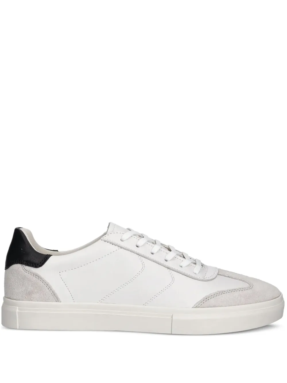 VAGABOND Cody leather suede trainers White