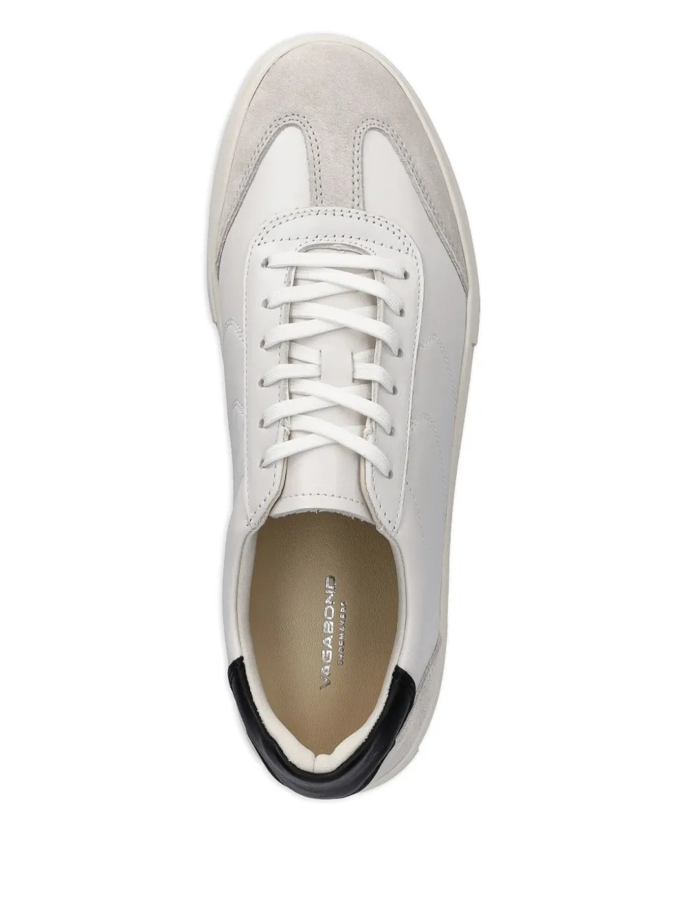 VAGABOND Cody leren suède sneakers Wit