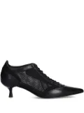 VAGABOND 47mm Lykke pointed-toe mesh pumps - Black