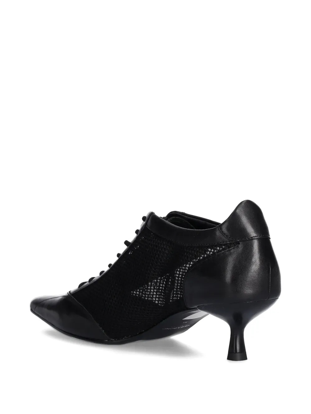 VAGABOND 47mm Lykke pointed-toe mesh pumps Black