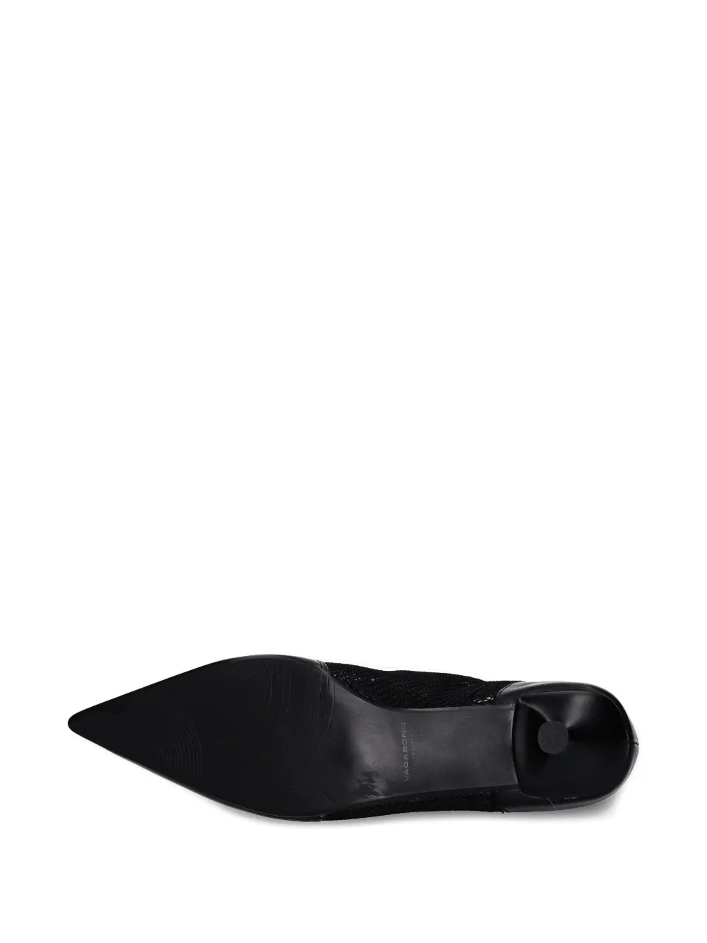 VAGABOND 47mm Lykke pointed-toe mesh pumps Black