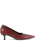 VAGABOND Lykke pointed-toe kitten-heel pumps - Red