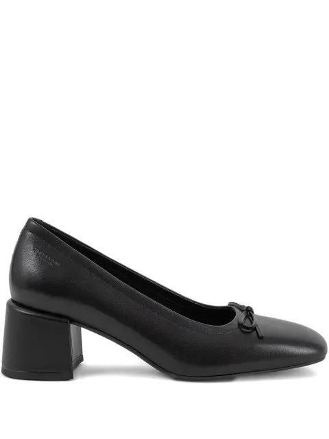 VAGABOND 55mm Adison block-heel bow pumps