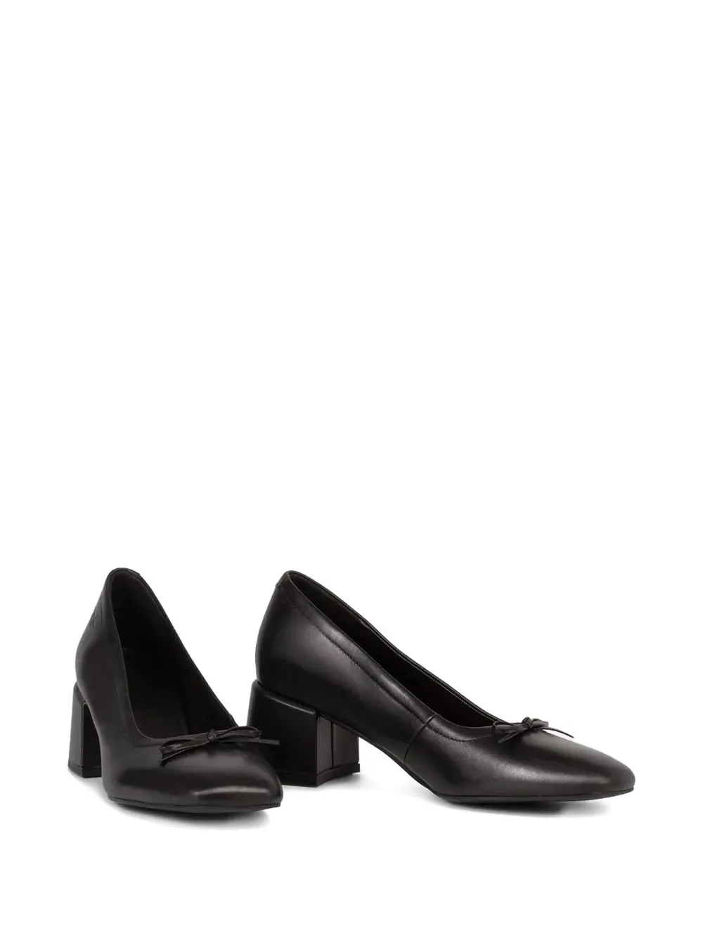 VAGABOND 55mm Adison block-heel bow pumps | Heeled Pumps | Image 2