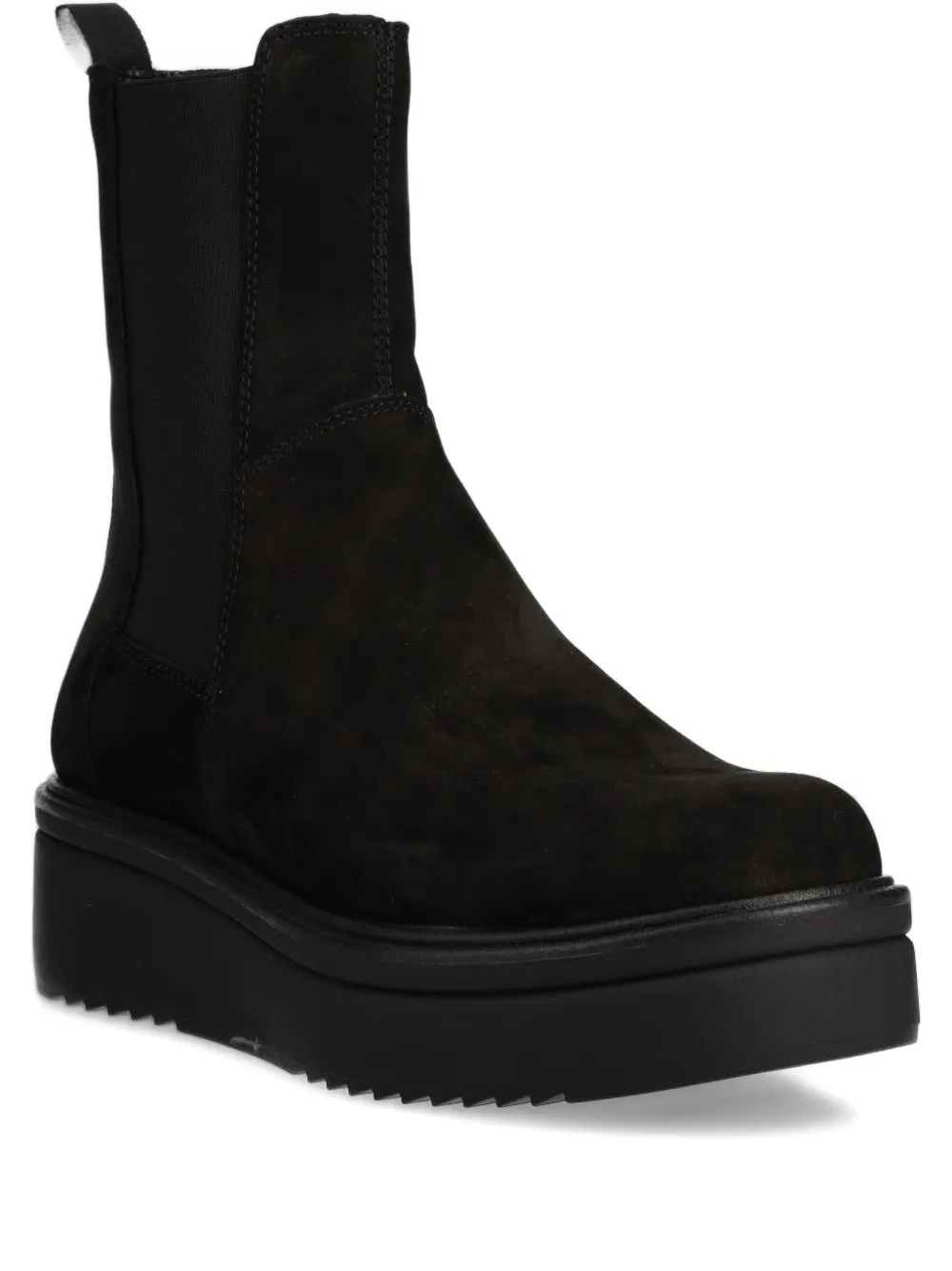 VAGABOND 55mm elastic-panel platform chelsea boots Black