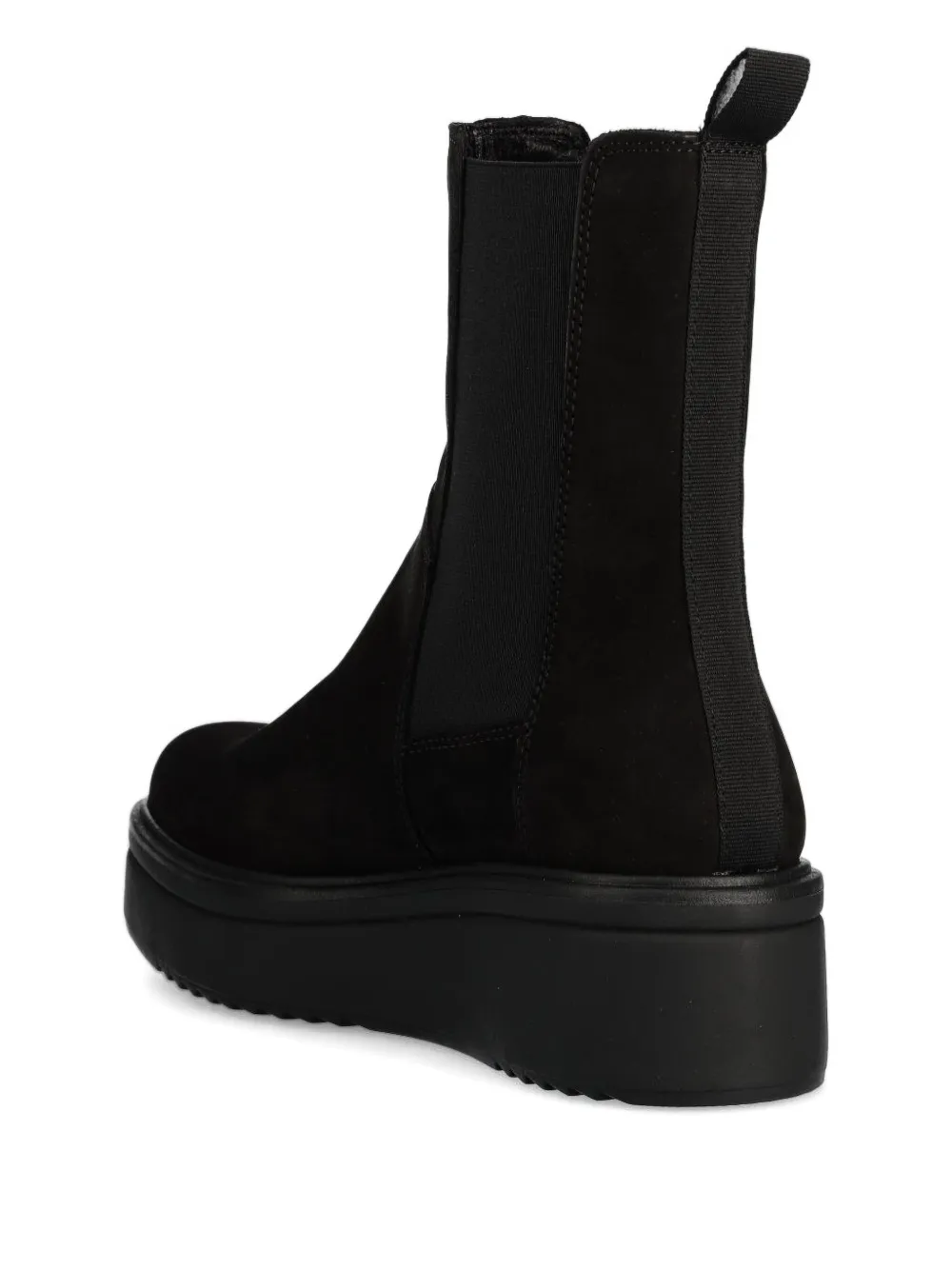 VAGABOND 55mm elastic-panel platform chelsea boots Black