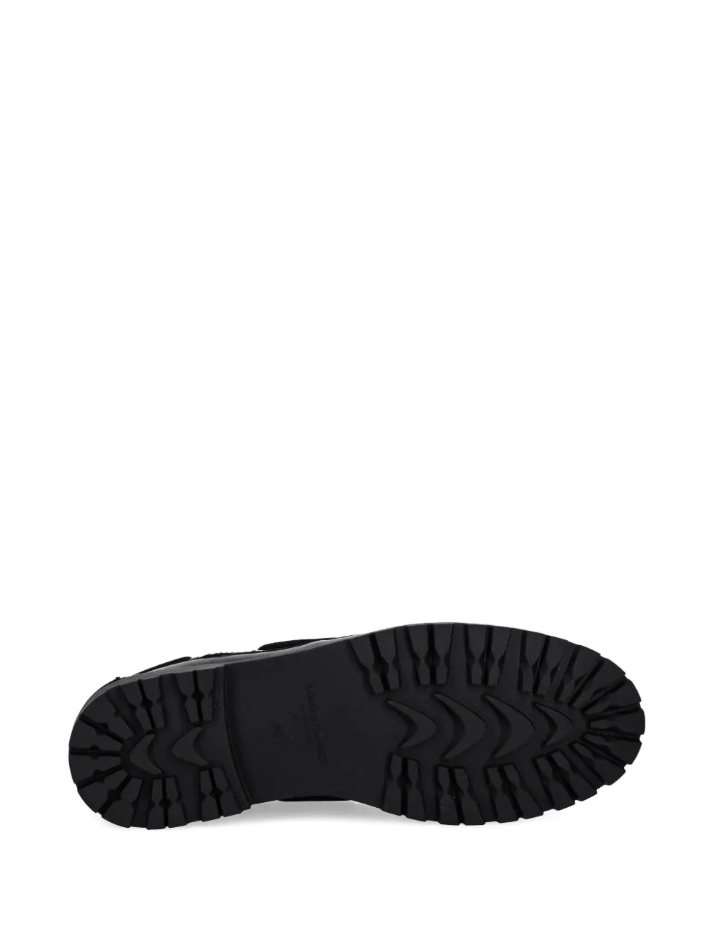 VAGABOND Joslyn leather lace-up boat shoes Black