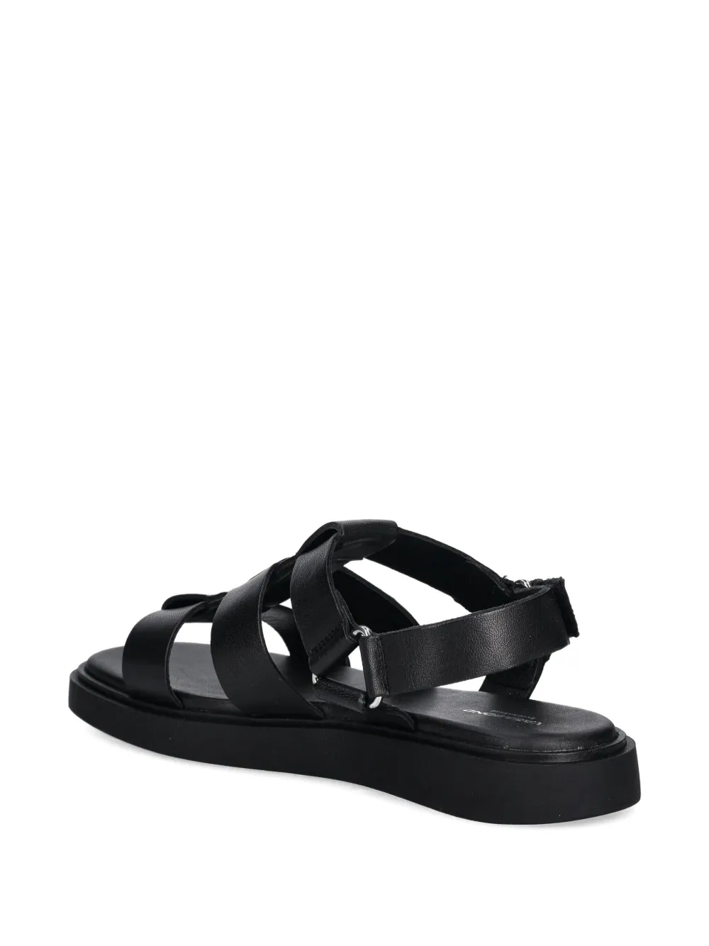 VAGABOND Connie leather buckle sandals Black