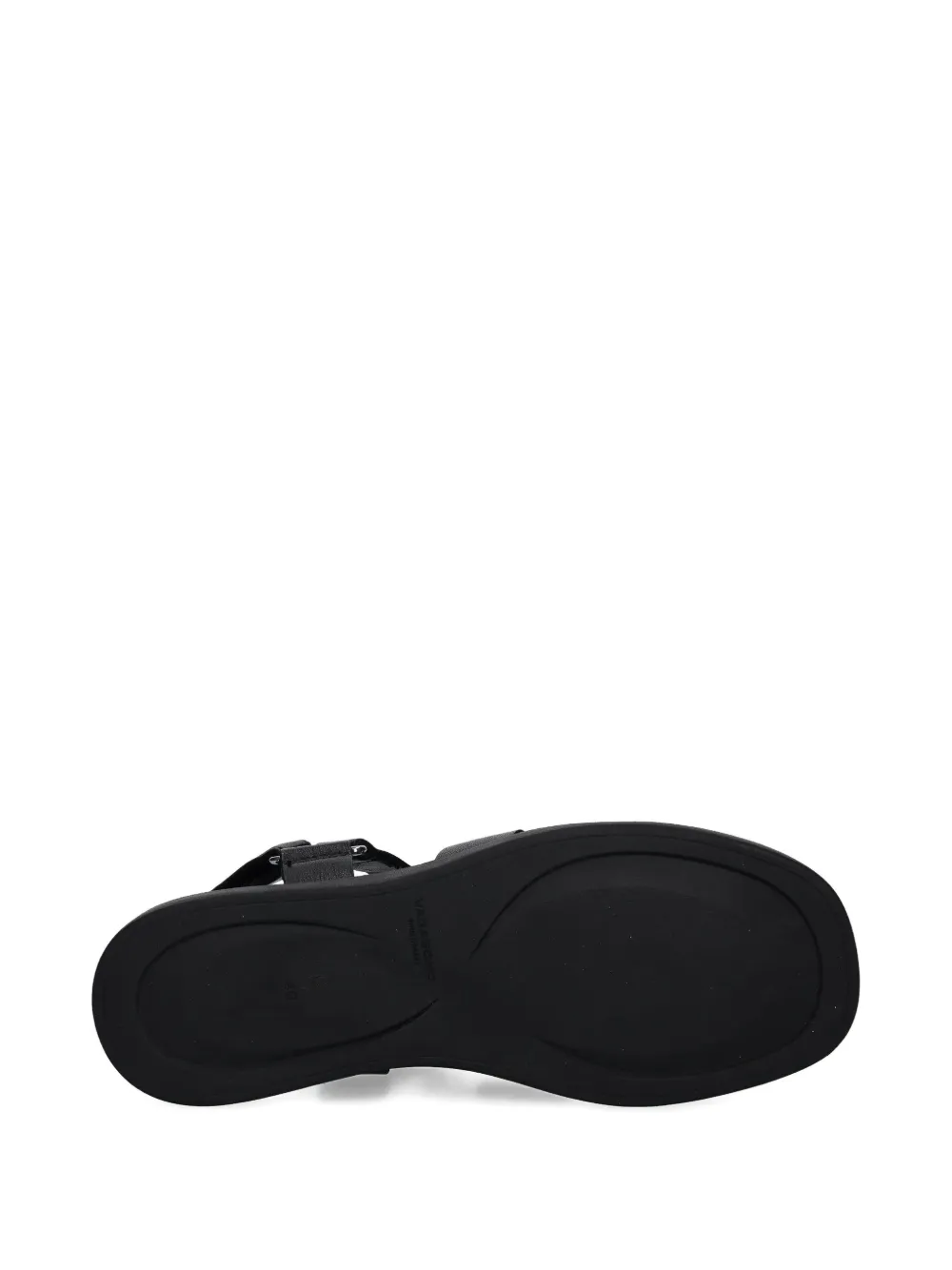 VAGABOND Connie leather buckle sandals Black