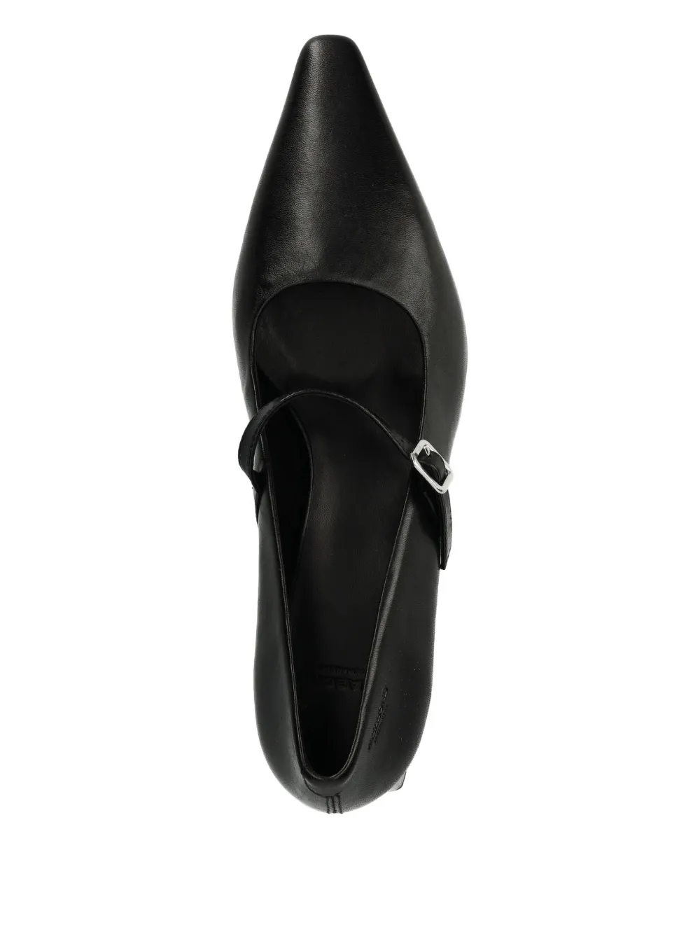 VAGABOND 58mm Altea buckle-strap pointed-toe pumps Black