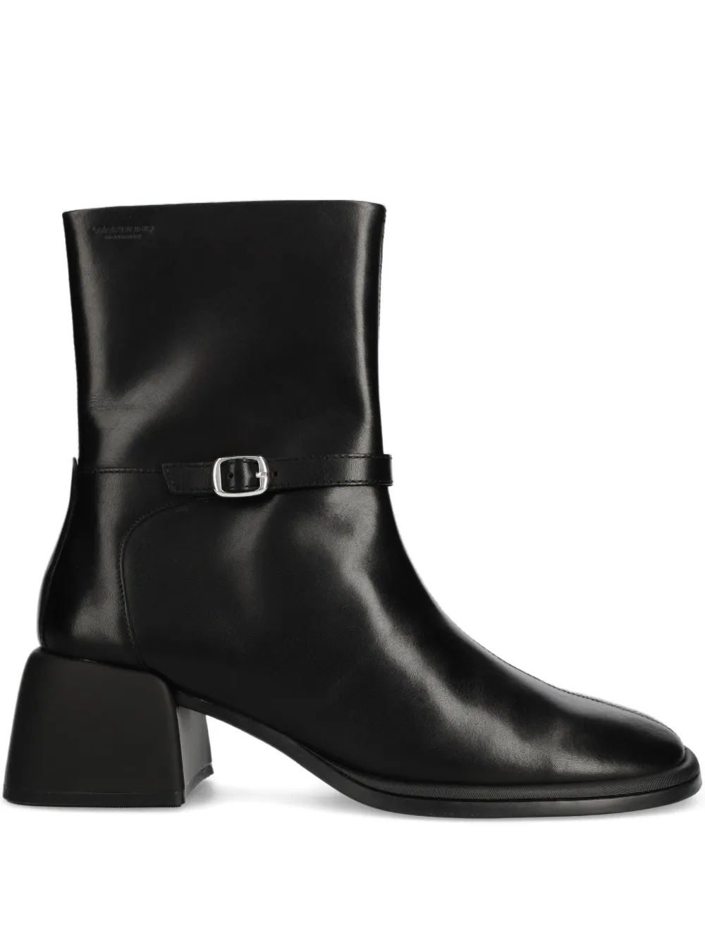VAGABOND Ansie buckle-strap block-heel boots | Black | Image 1