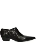 VAGABOND pointed-toe buckle boots - Black