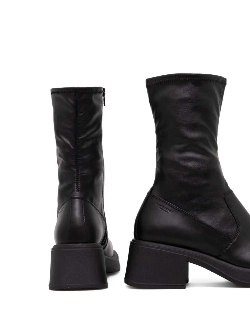 VAGABOND 59mm Dorah leather boots Black