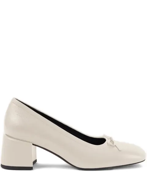 VAGABOND 55mm Adison block-heel bow pumps