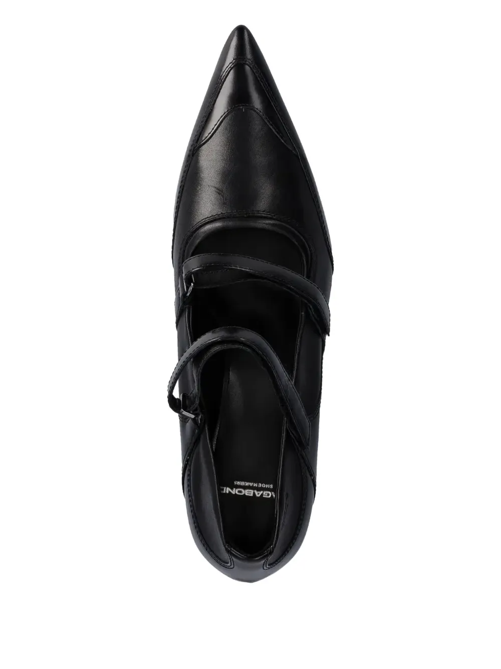 VAGABOND 47mm Lykke double-strap pumps Black