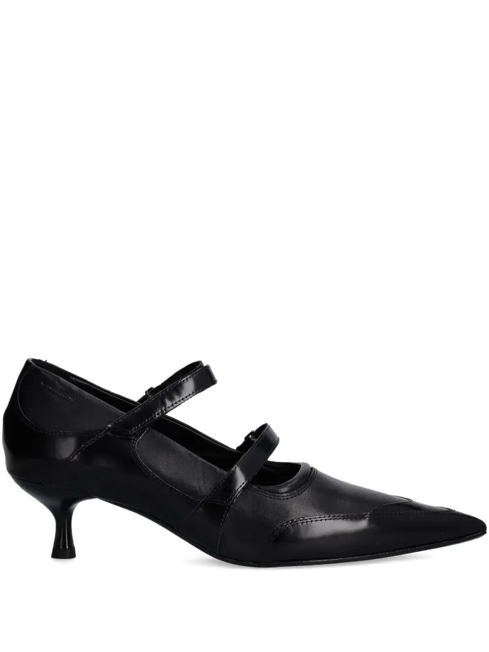 VAGABOND 47mm Lykke double-strap pumps Black