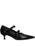 VAGABOND 47mm Lykke double-strap pumps - Black