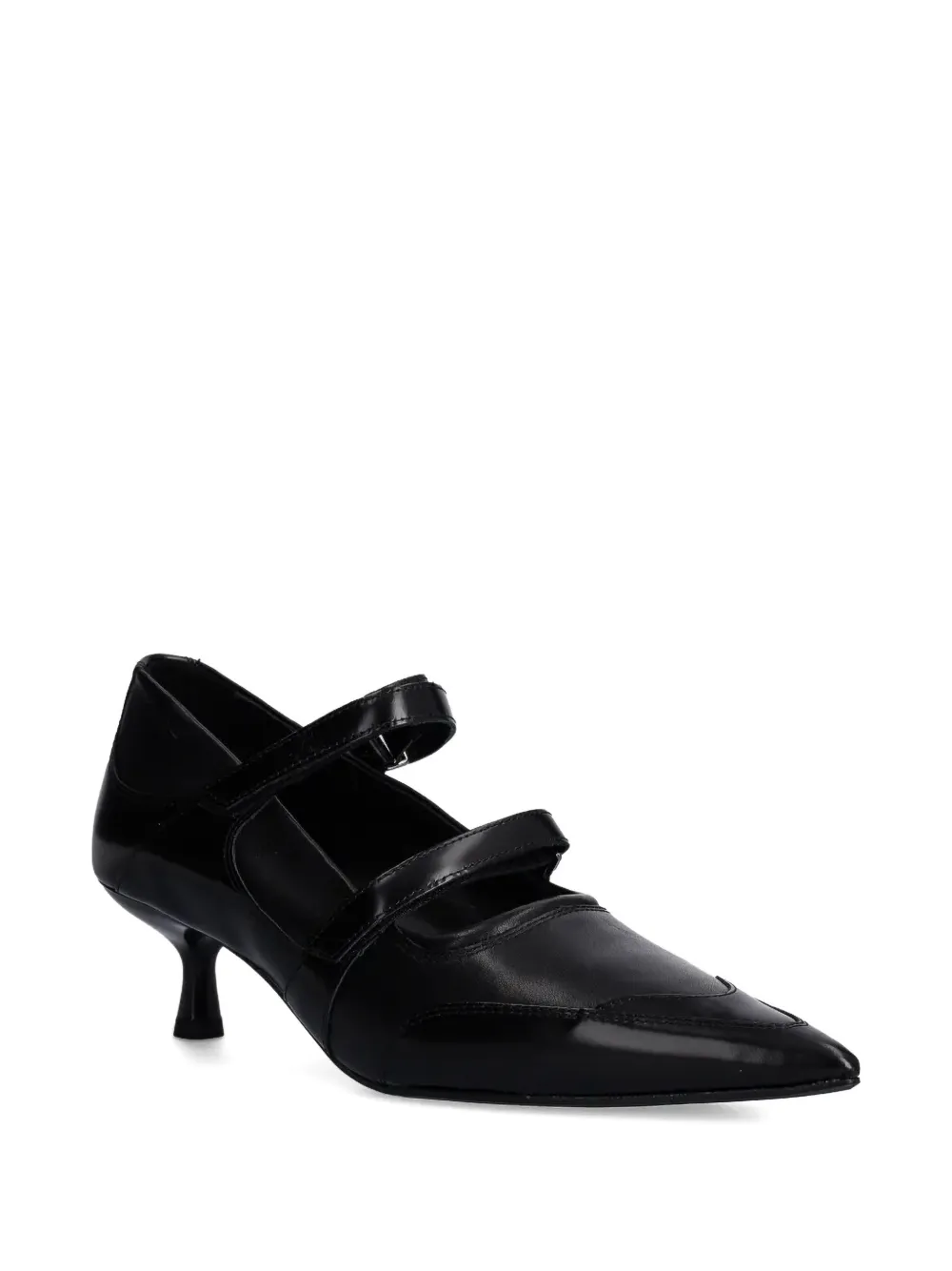 VAGABOND 47mm Lykke double-strap pumps Black