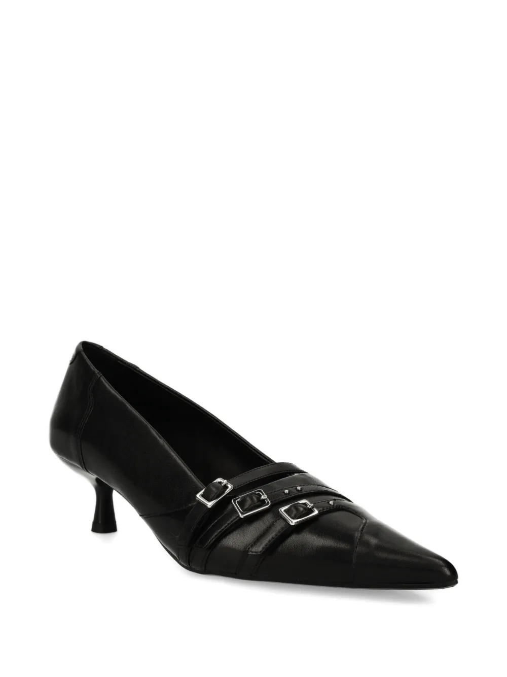 VAGABOND 47mm Lykke buckle-detail pumps Black