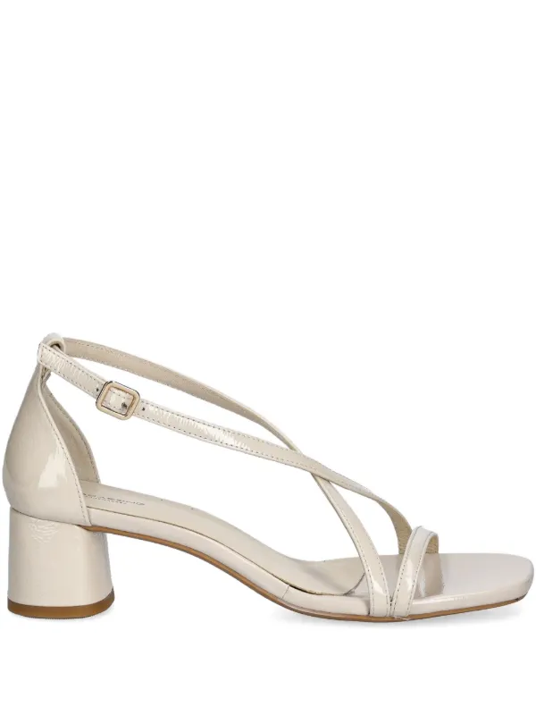 VAGABOND cross-strap block-heel Sandals Neutrals FARFETCH IN
