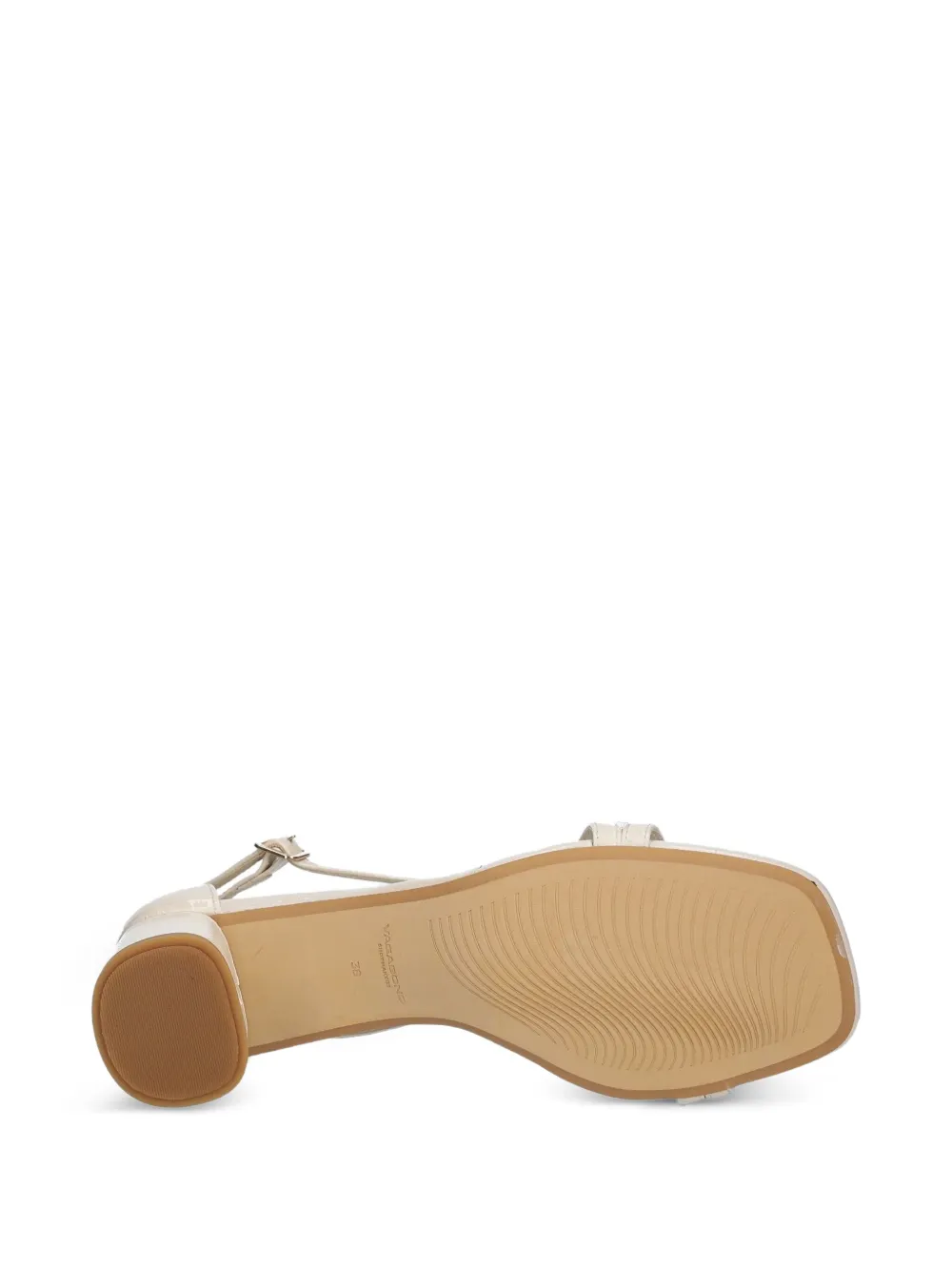 VAGABOND cross-strap block-heel sandals Neutrals