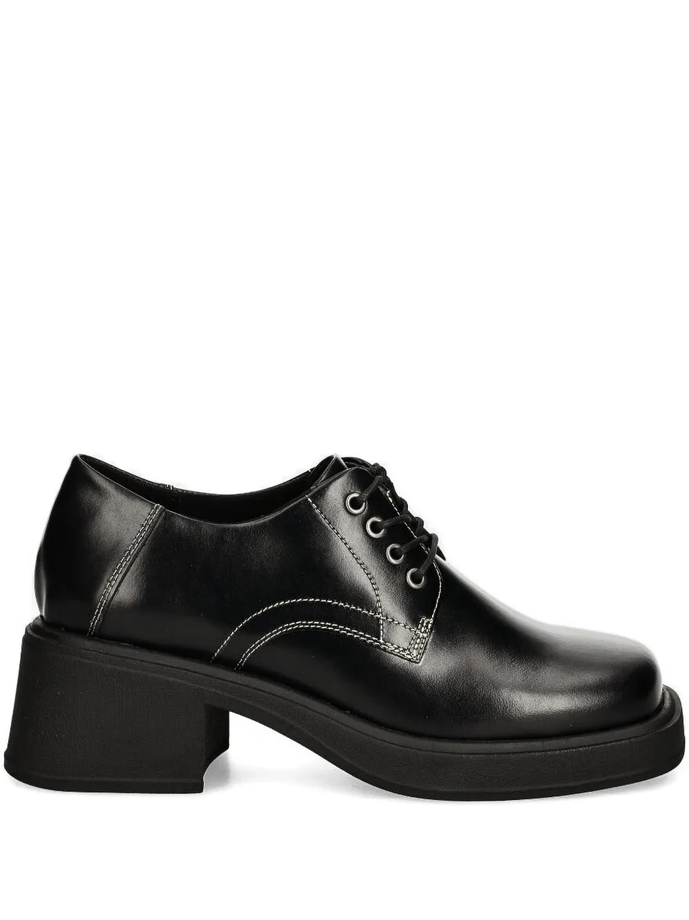 Vagabond 59mm Lace-up Platform Pumps In Black