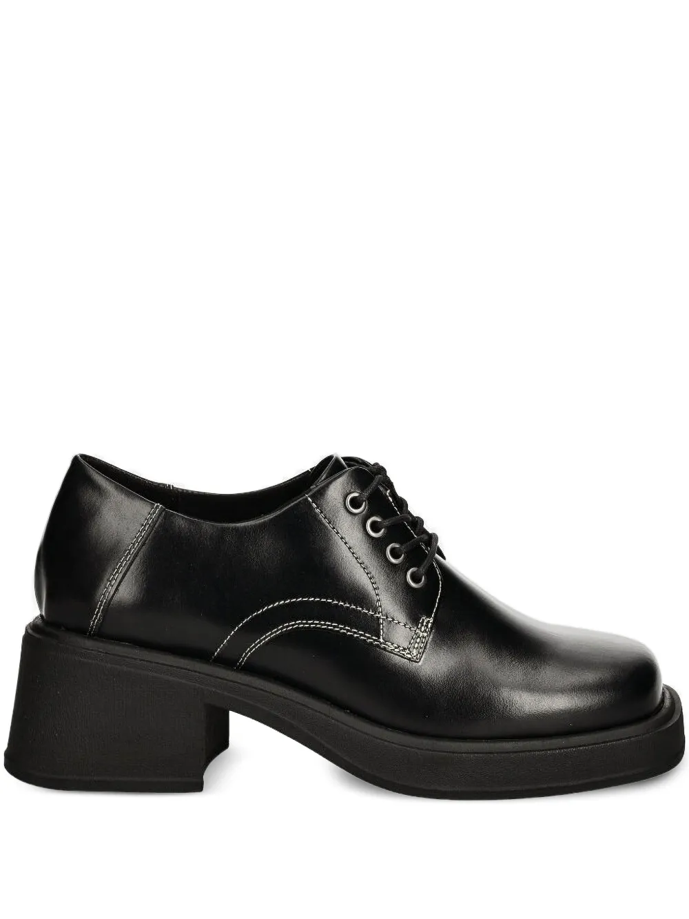 VAGABOND 59mm lace-up platform pumps | Black | Image 1