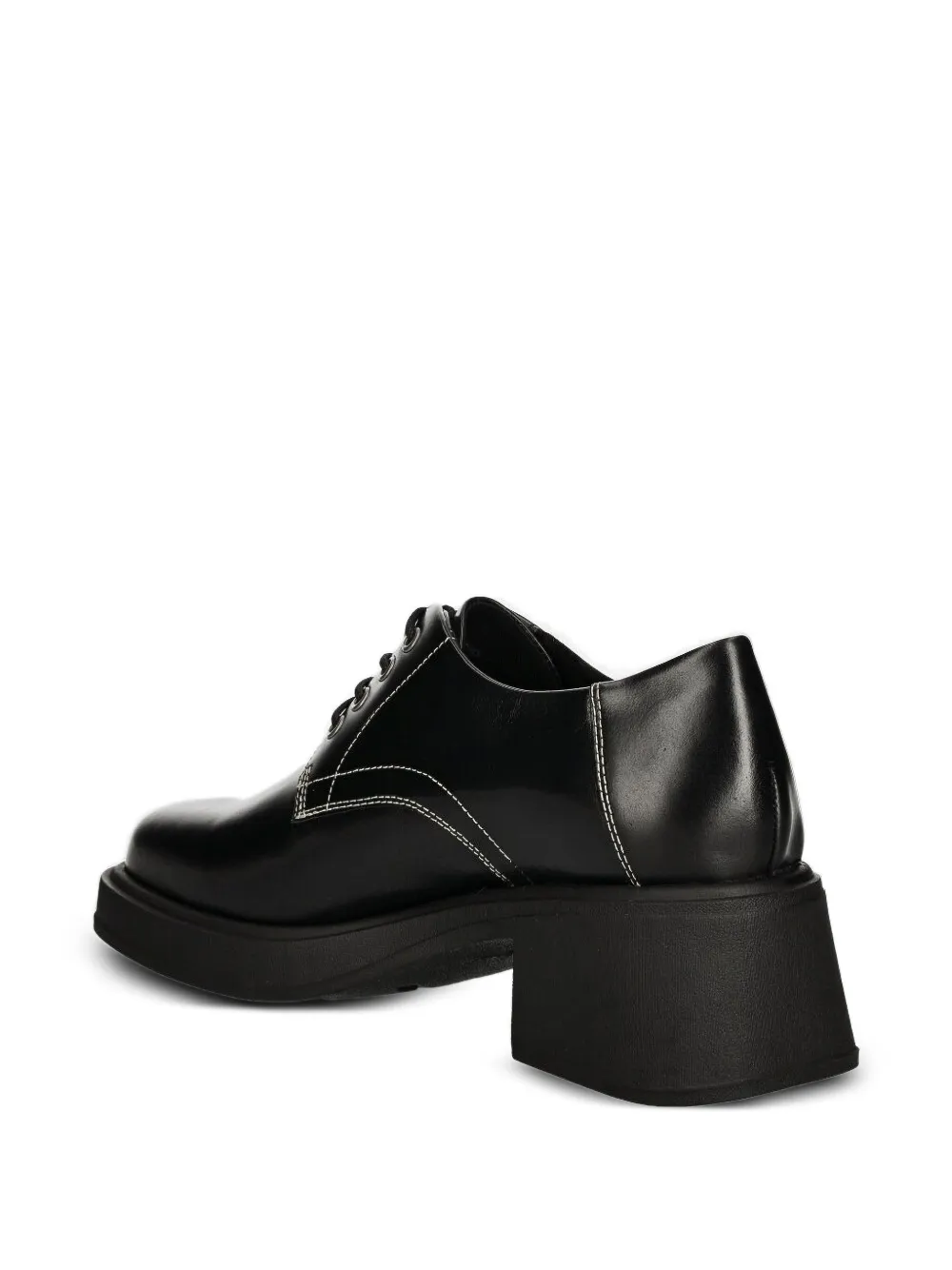 VAGABOND 59mm lace-up platform pumps Black