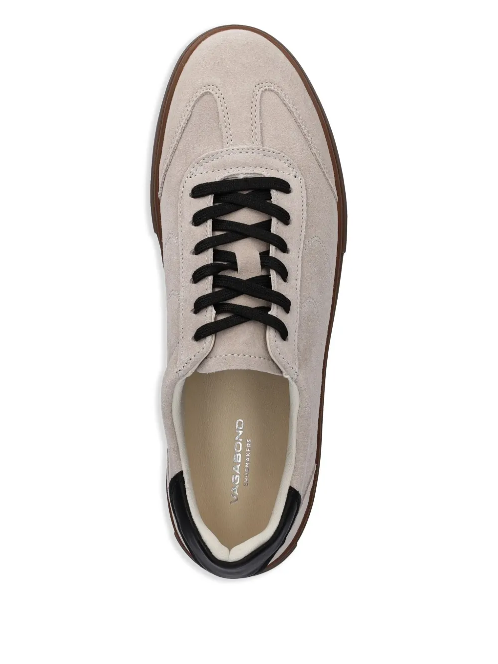VAGABOND Cody suède leren sneakers Beige