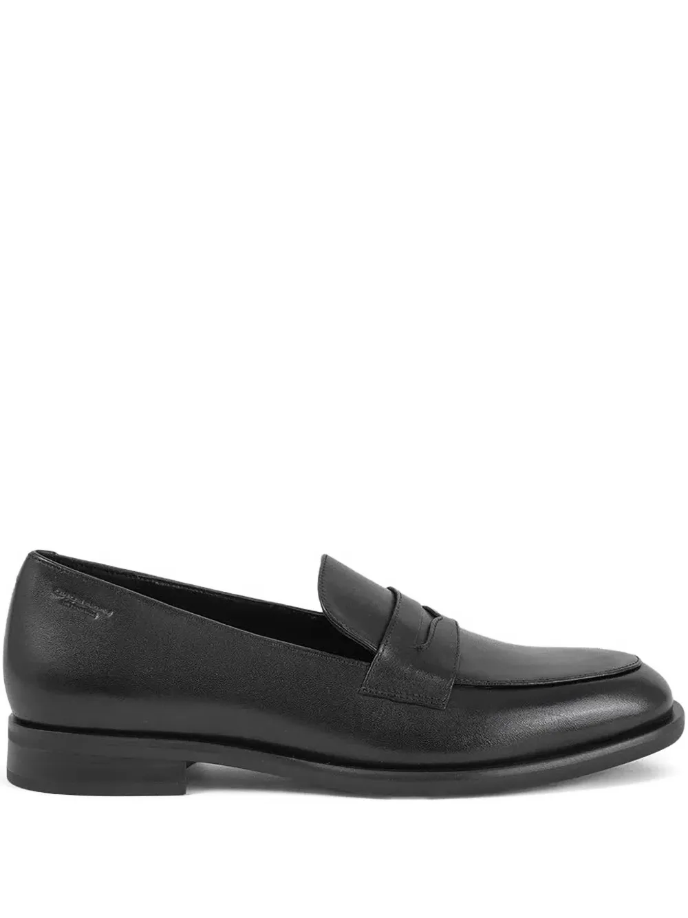 VAGABOND penny leather loafers Black