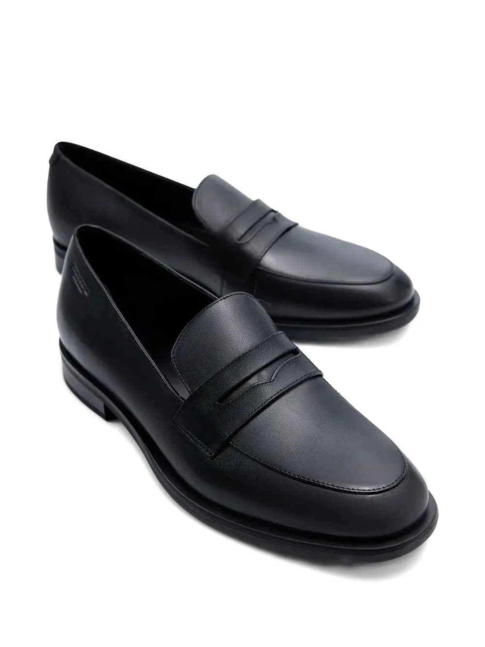 VAGABOND penny leather loafers Black