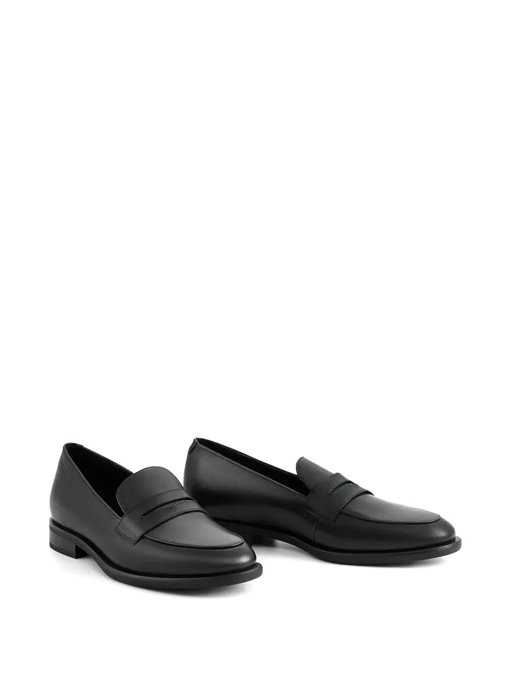 VAGABOND penny leather loafers Black