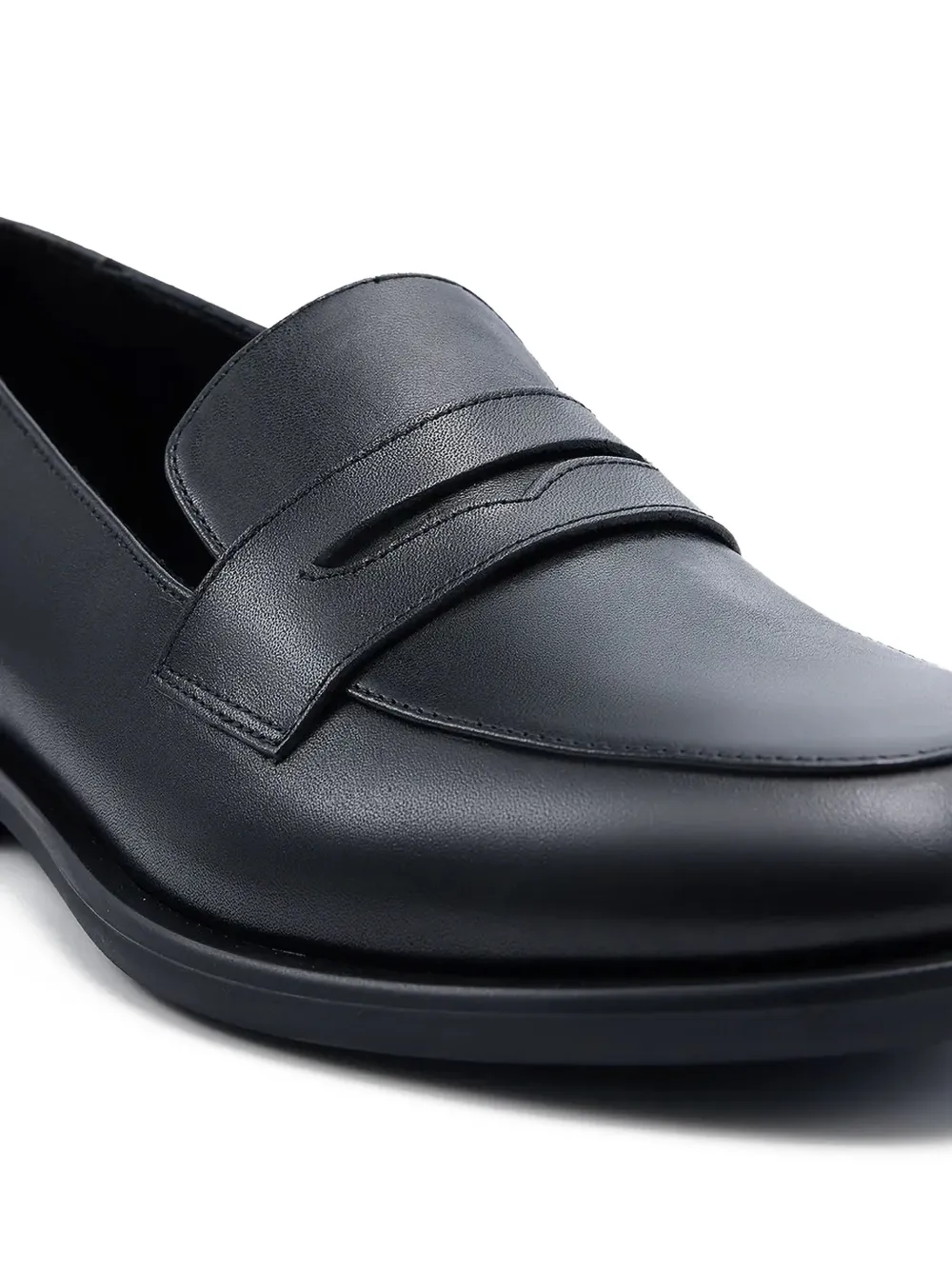 VAGABOND penny leather loafers Black