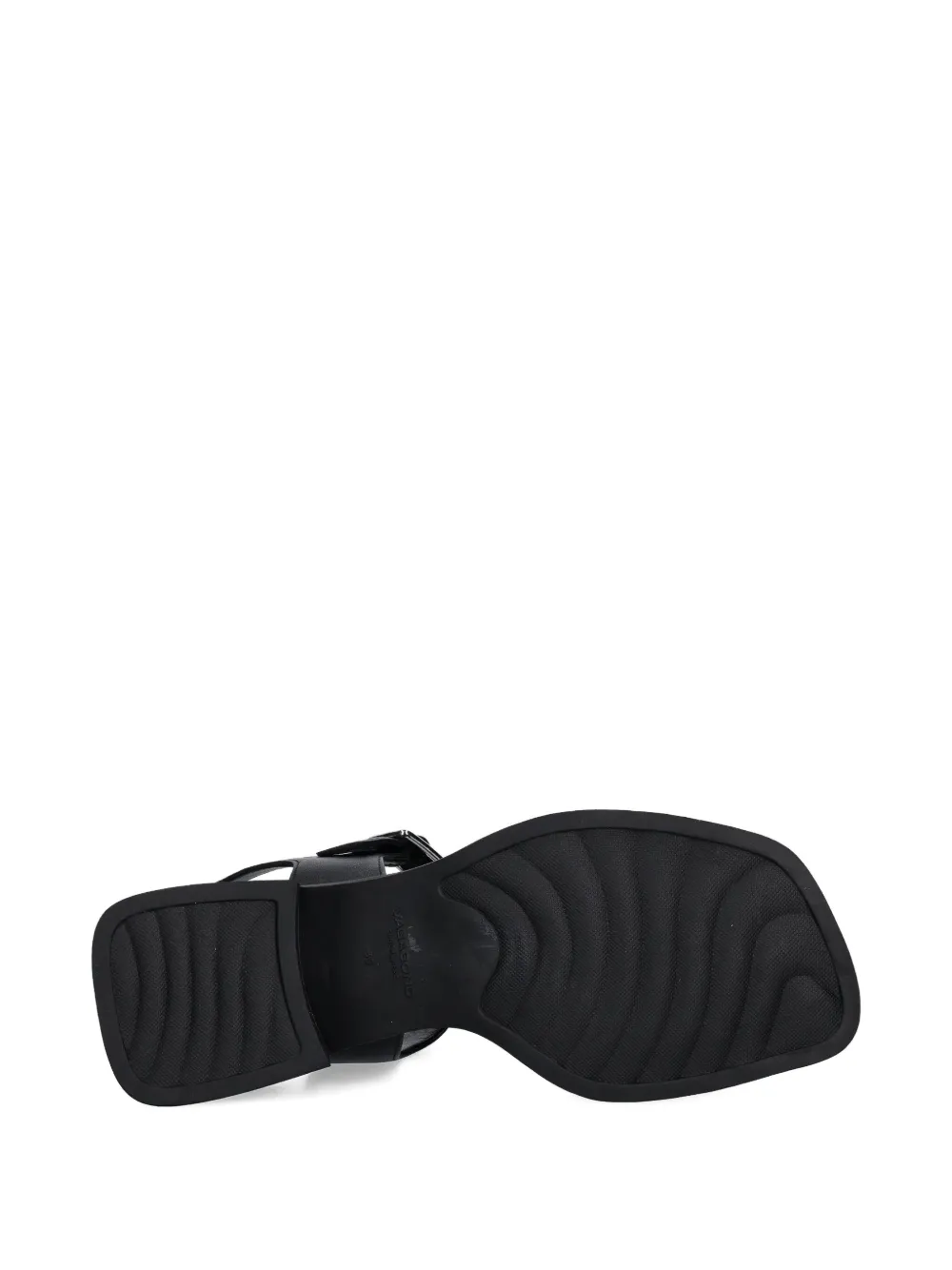 VAGABOND 53 mm Ines sandalen met blokhak en zebraprint Wit
