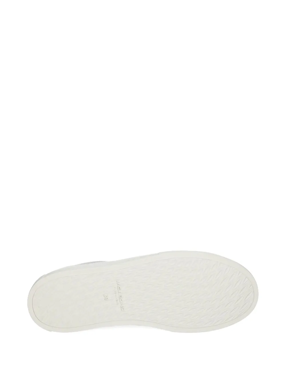 VAGABOND Zoe metallic leather sneakers Silver