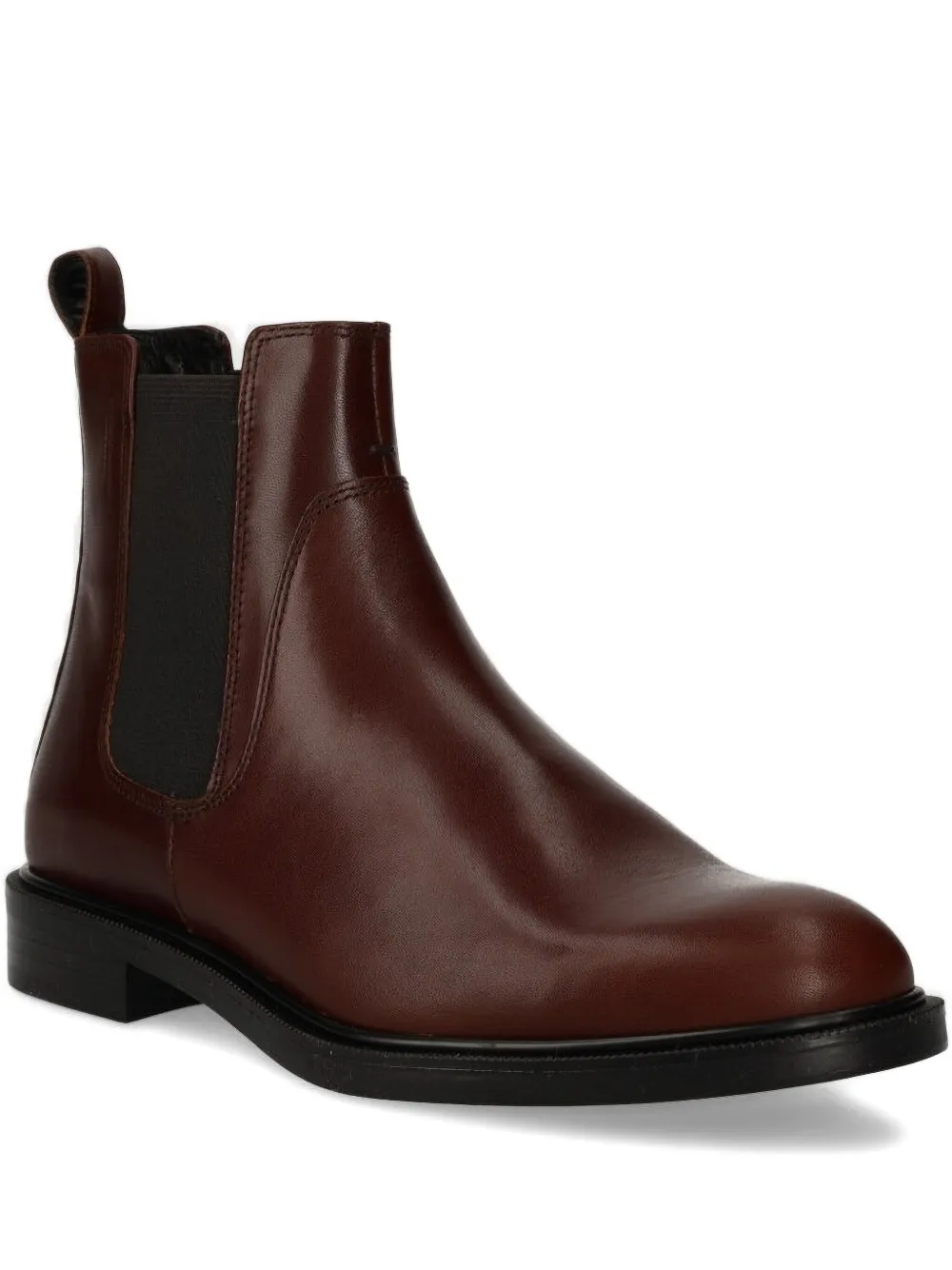 VAGABOND 30mm elastic-panel leather boots Brown