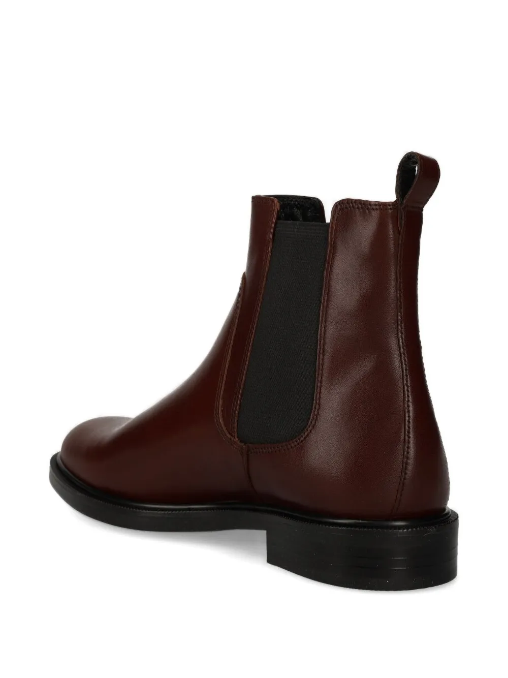 VAGABOND 30 mm leren laarzen met elastisch vlak Bruin