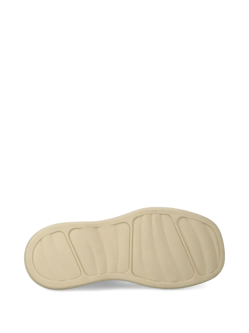 VAGABOND Janick laarzen met plateauzool en ritsdetail Beige