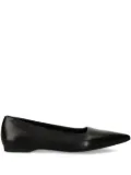 VAGABOND Hermine pointed-toe leather ballet flats - Black
