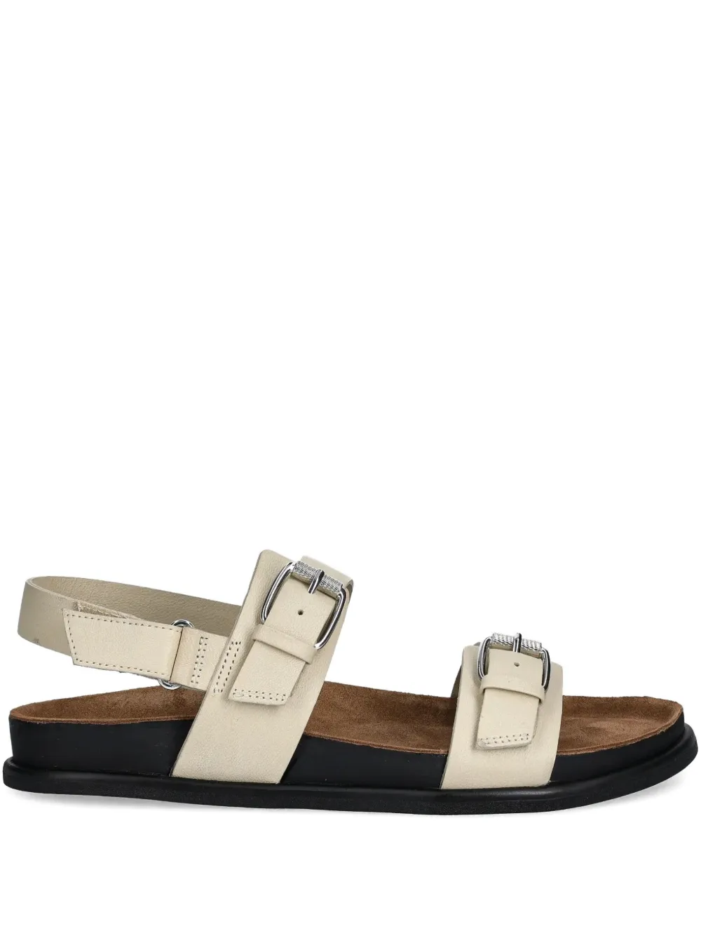 VAGABOND Effie buckle-detail slingback sandals | Neutrals | Image 1