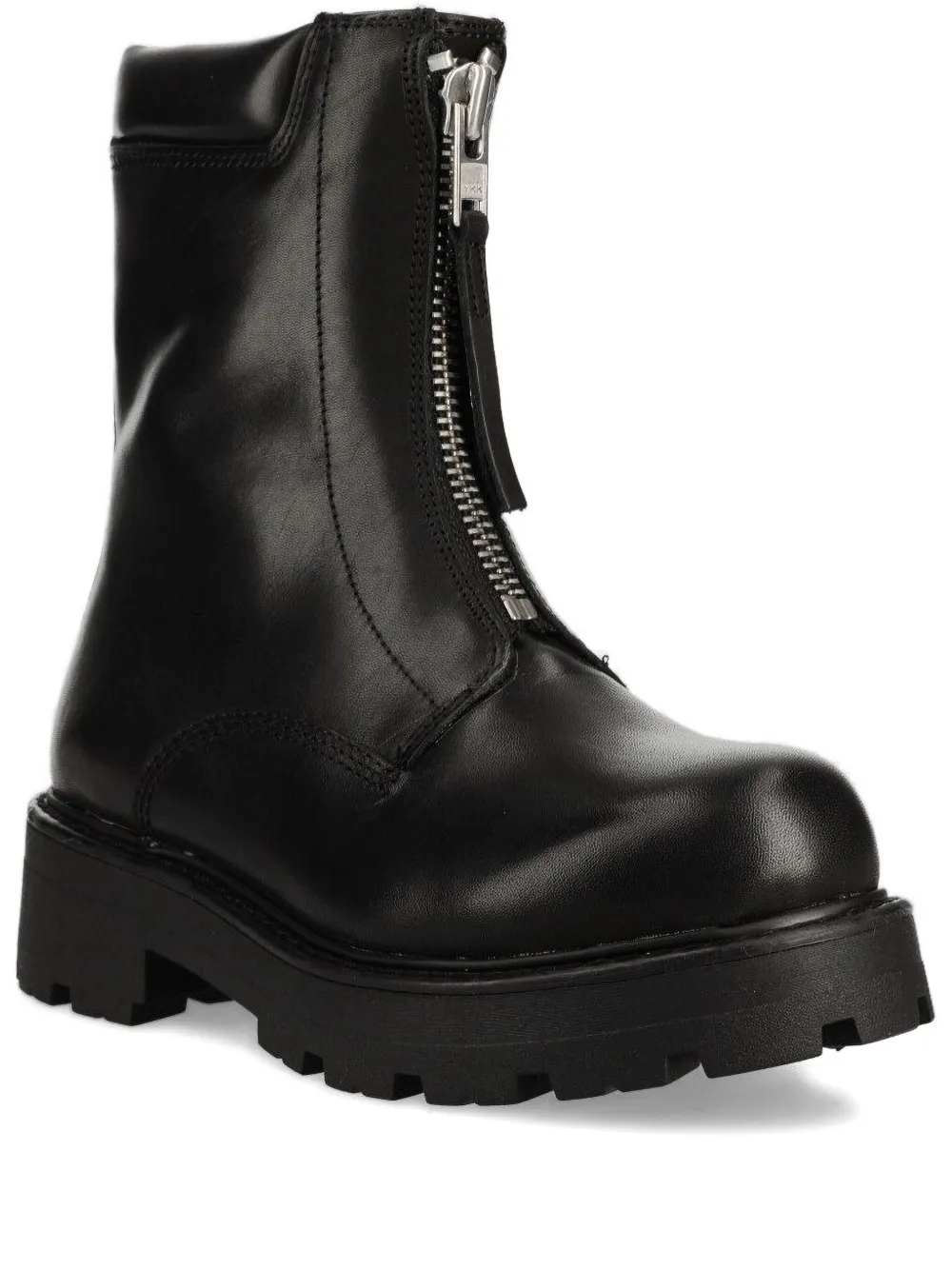 VAGABOND zip-detail tassel boots Black