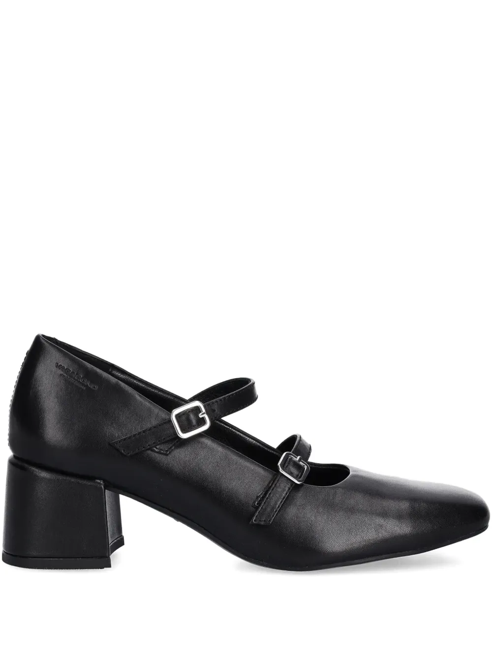 VAGABOND double-buckle block-heel pumps | Black | Image 1