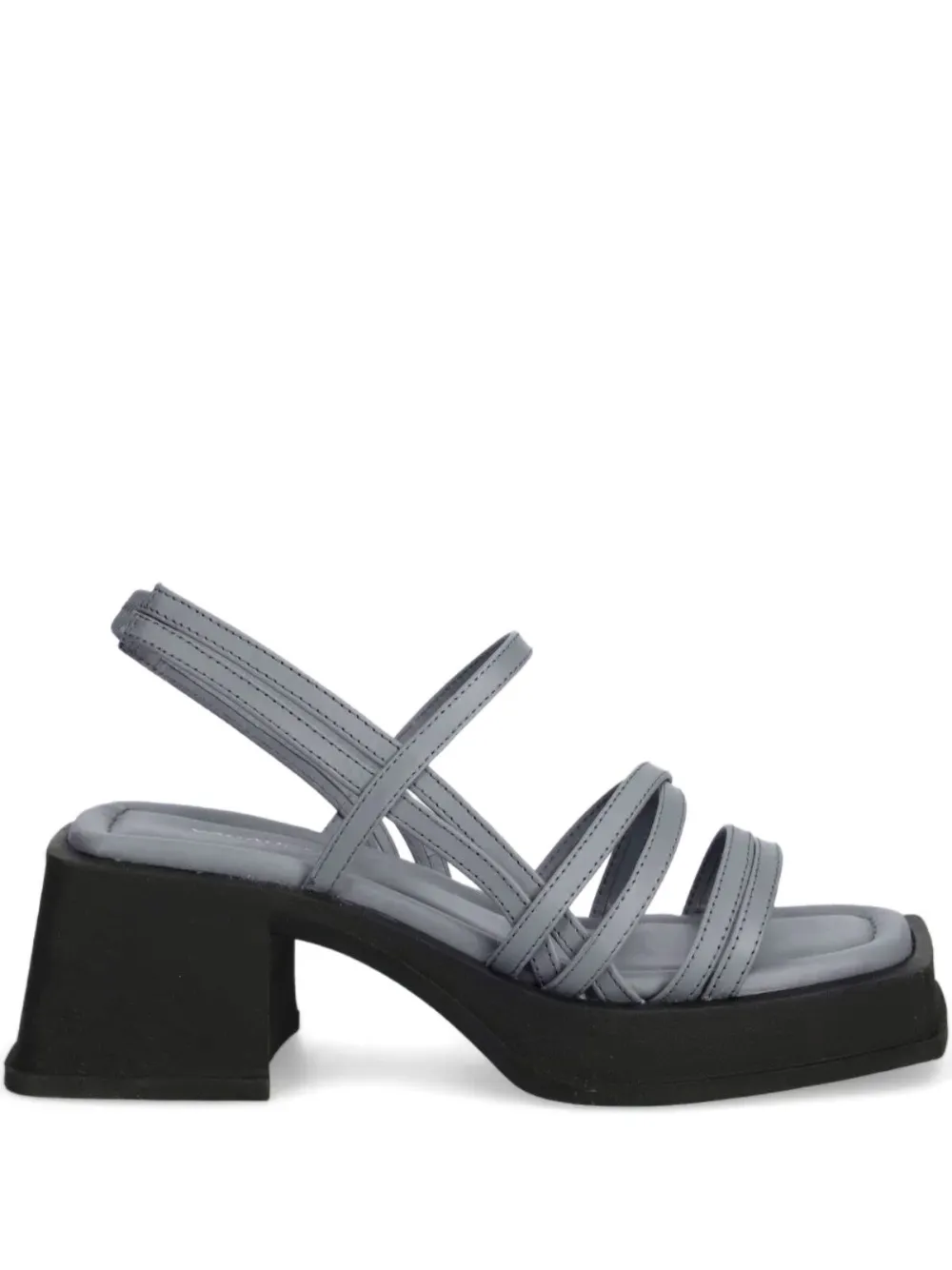 VAGABOND 70mm Hennie crossover-strap sandals Blue