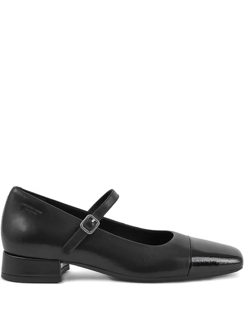 VAGABOND 25mm Debbi buckled square-toe pumps Black